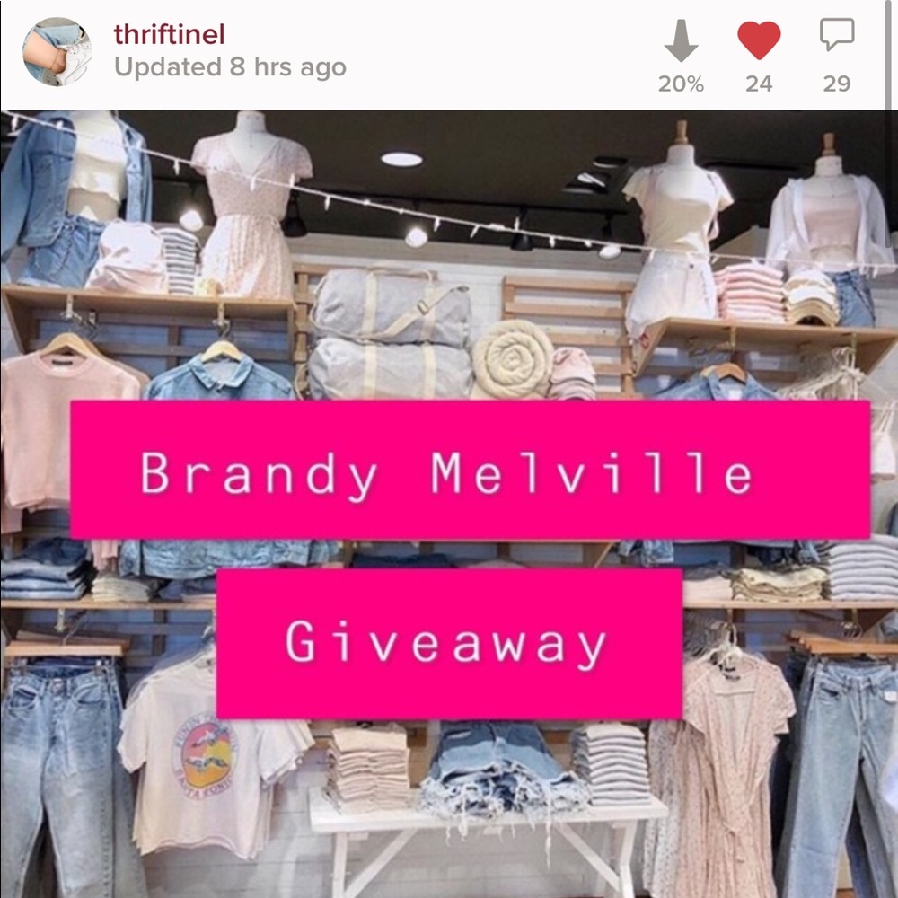 Giveaway entry